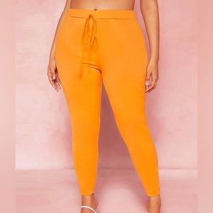 Shein Plus size Orange pant and blazer